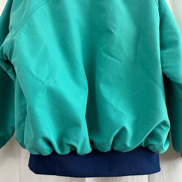 Vintage Blair Polarfleece Zip up Jacket in Turquoise Womens Size Medium - Picture 4 of 8